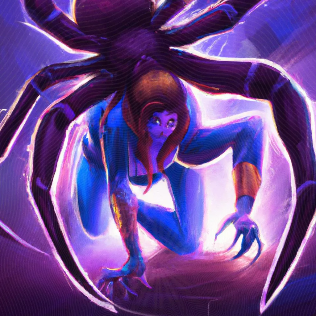 Significado da Aranha no Espiritismo: Mistérios Revelados! 3 uma representação gráfica de significado da aranha no espiritismo