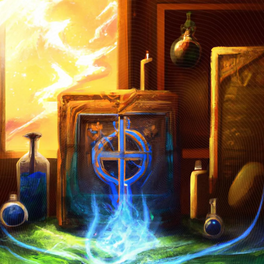um esquema ilustrado de sistema de capela espiritismo