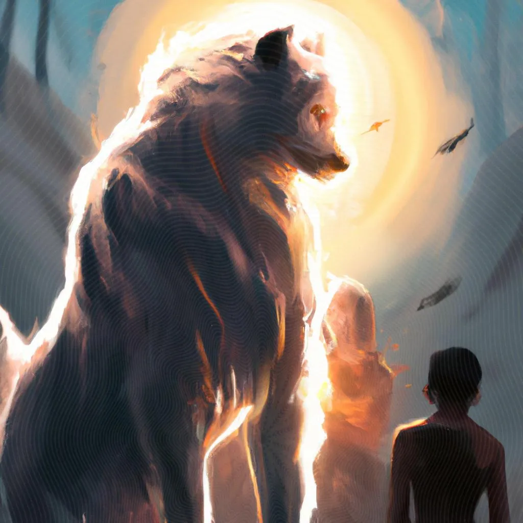 uma ilustração de sofrimento animal espiritismo