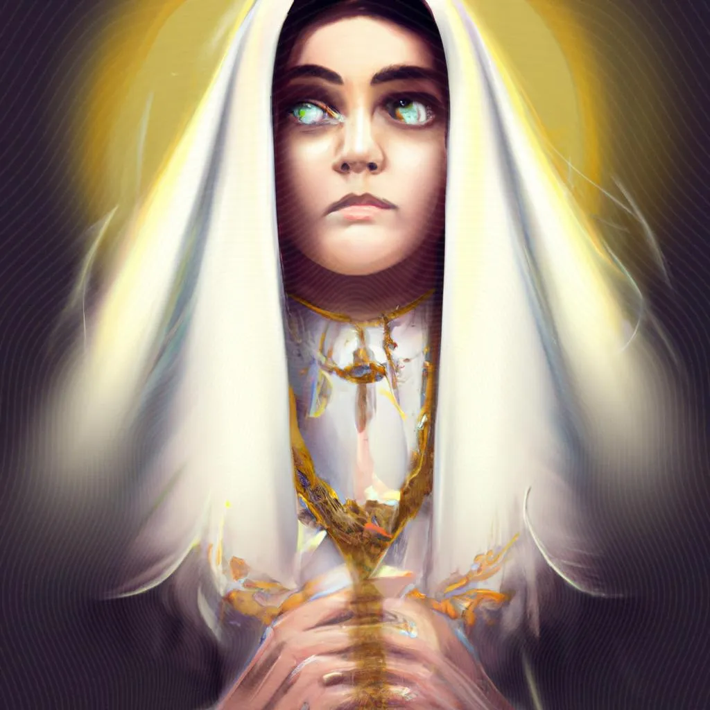 uma composição ilustrativa de terco do espirito santo elena guerra