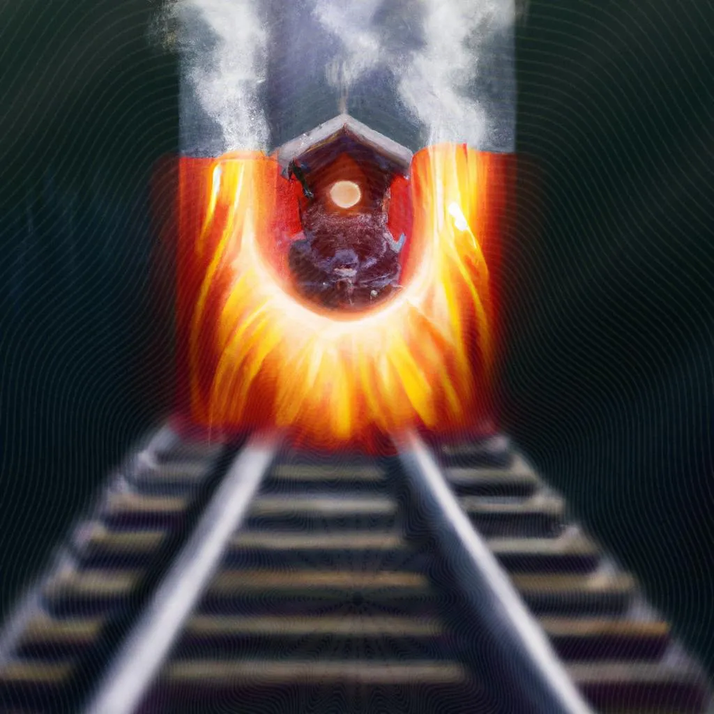 uma imagem impressionista de trem de bh para espirito santo