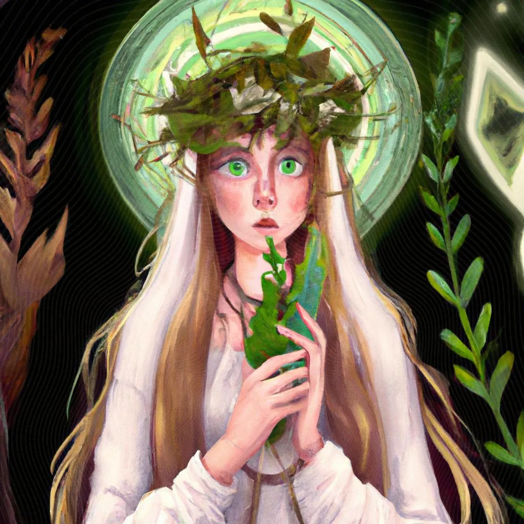 um design visual de wicca e espiritismo
