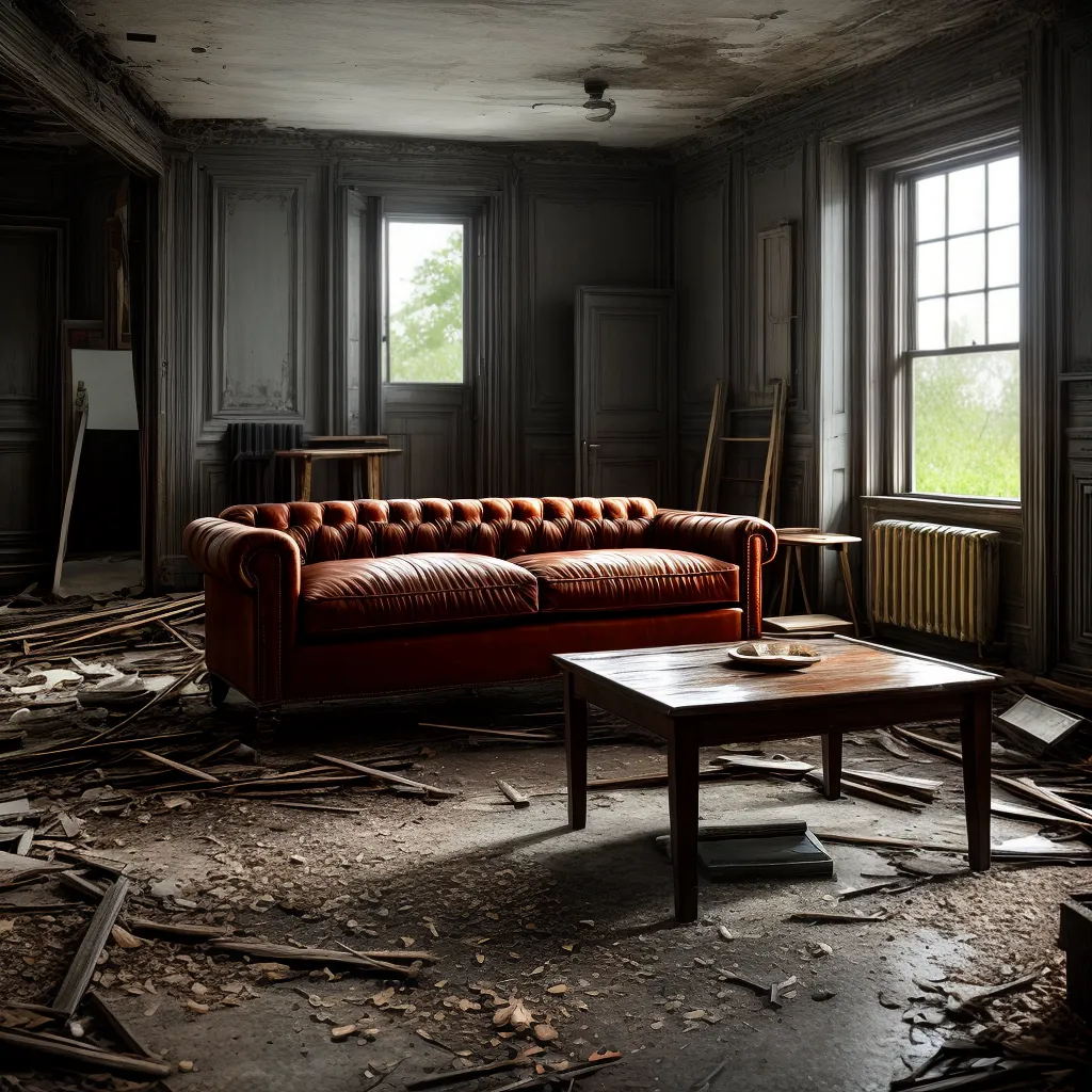 Fotos abandono interior sonho