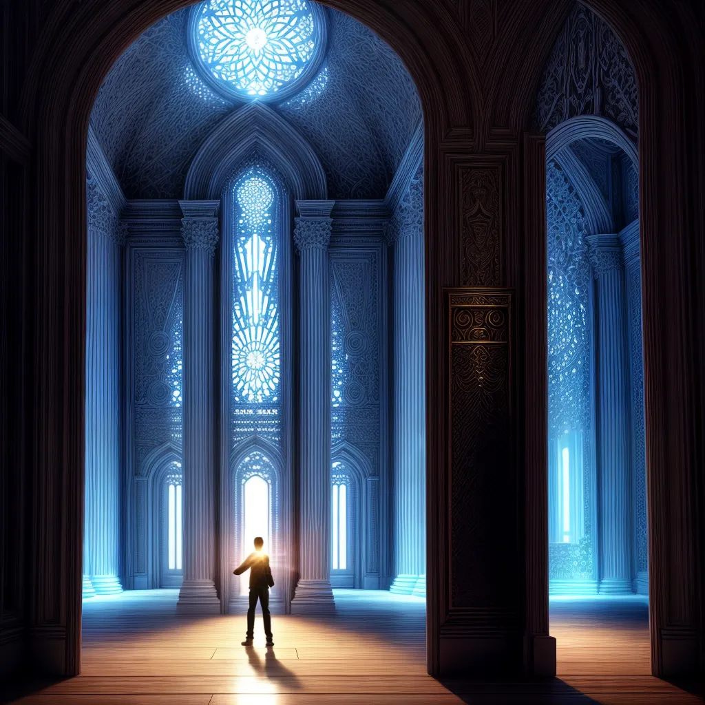 Fotos abertura subconsciente porta luz