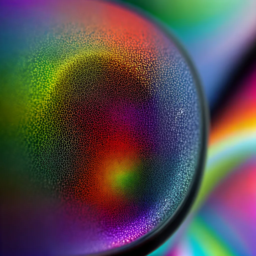Desvendando a Padronagem Abstrata dos Sonhos 3 Fotos abstrato colorido formas haze