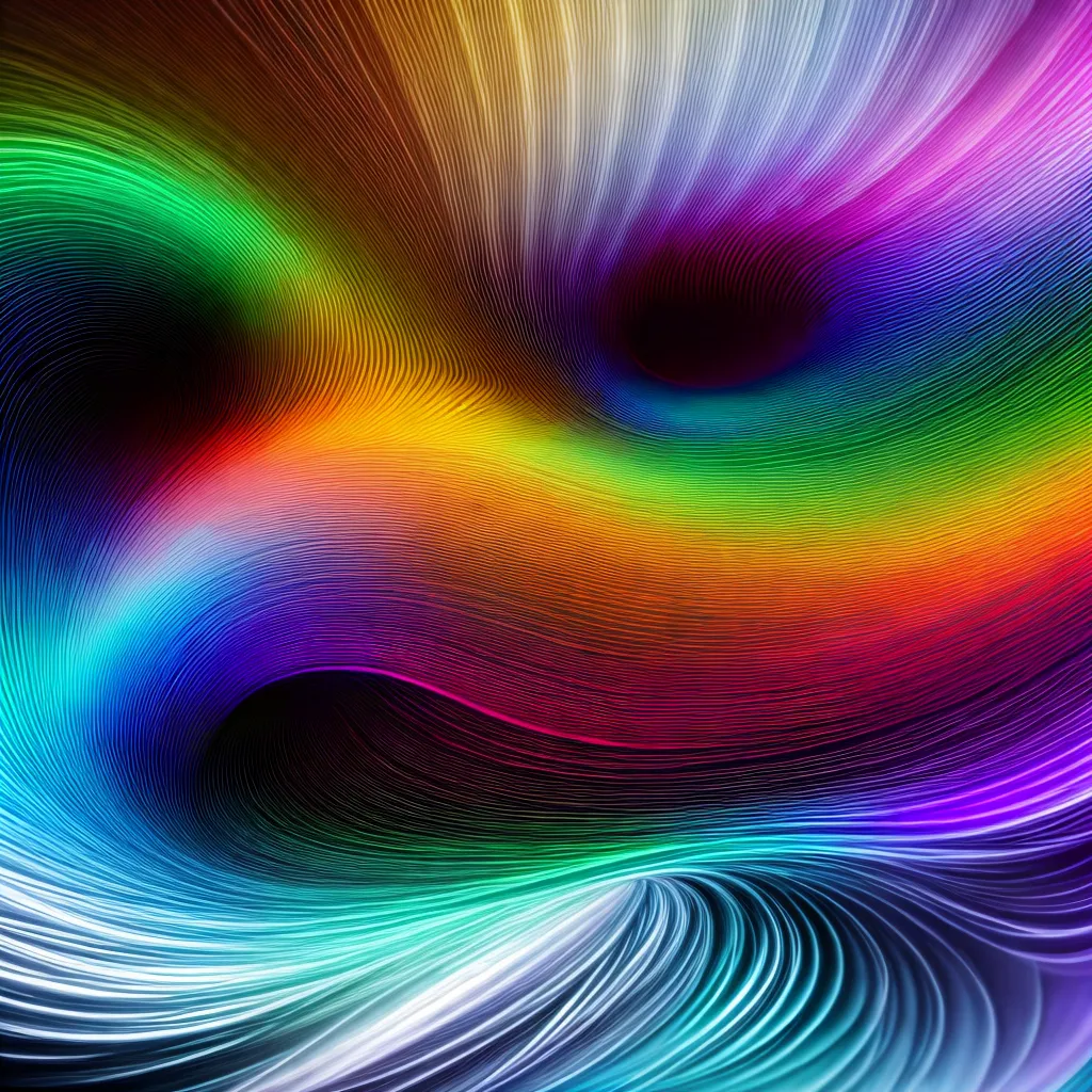 Fotos abstrato colorido linhas formas kaleidoscopio