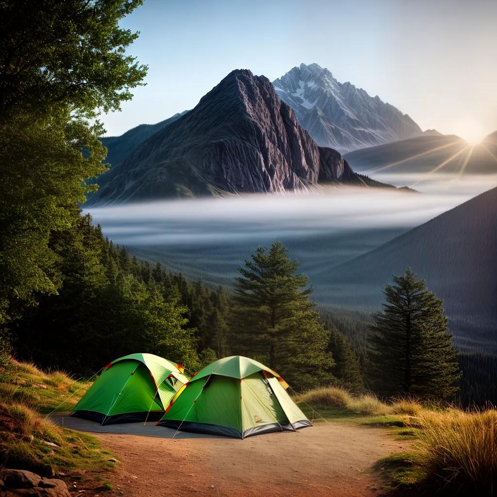 Qual o Significado de Sonhar com Barraca de Camping 2 Fotos acampamento natureza tenda serenidade