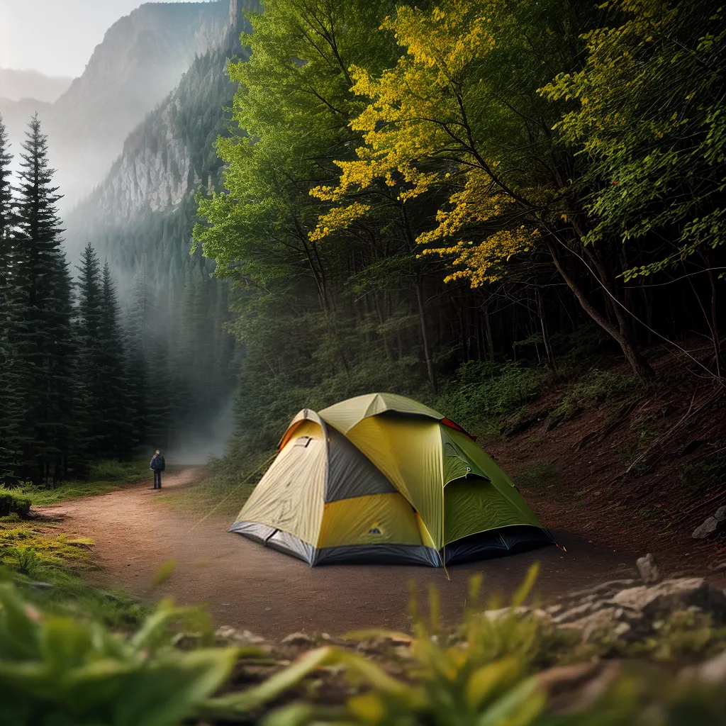 Fotos acampamento tenda floresta fogo dormindo