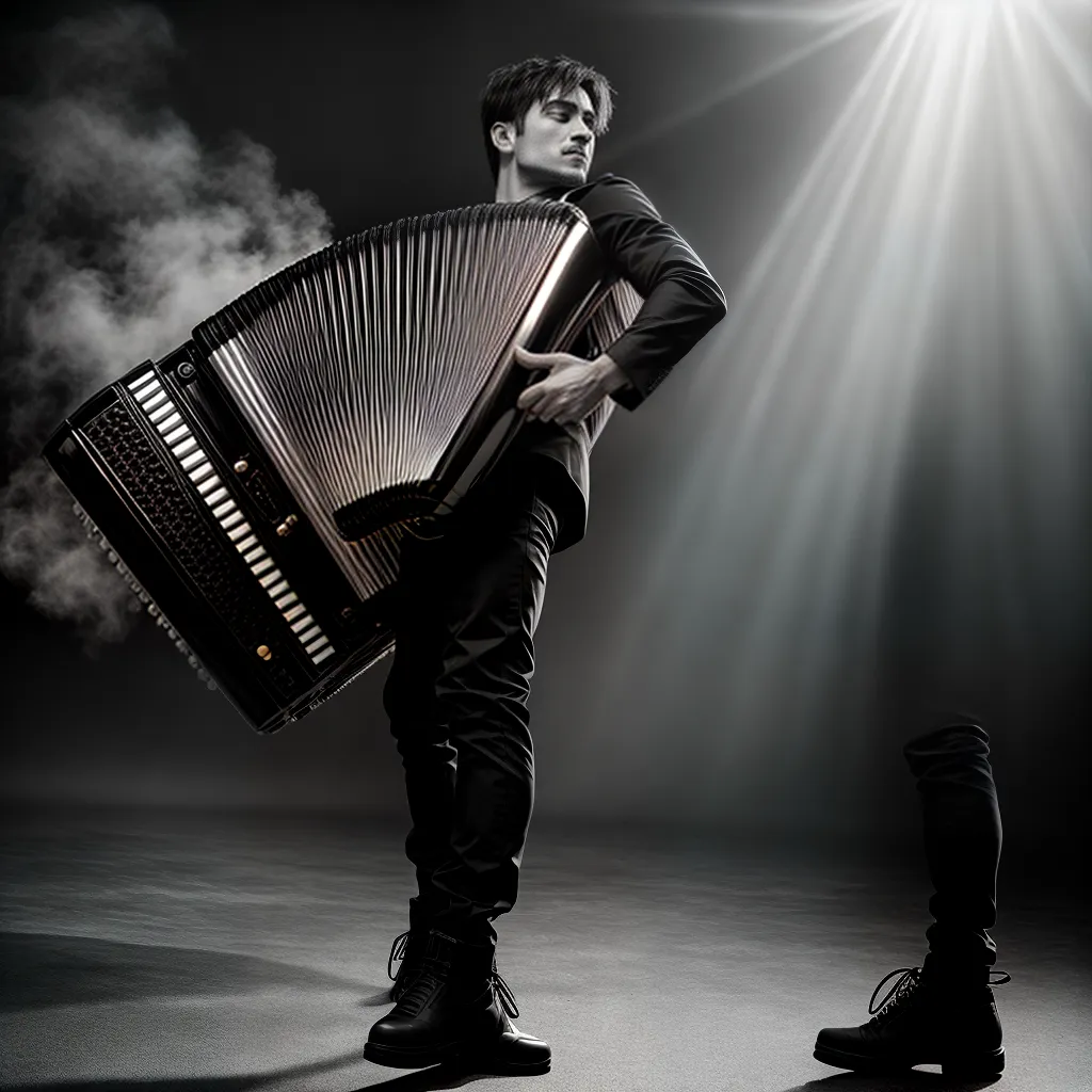 Interpretação: Decifrando o que Significa Sonhar com um Acordeão 4 Fotos acordeon preto branco sonho vida