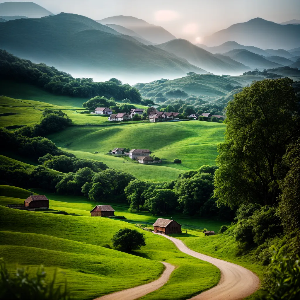 Descubra Qual o Significado de Sonhar com uma Aldeia 5 Fotos aldeia campo nostalgia paz