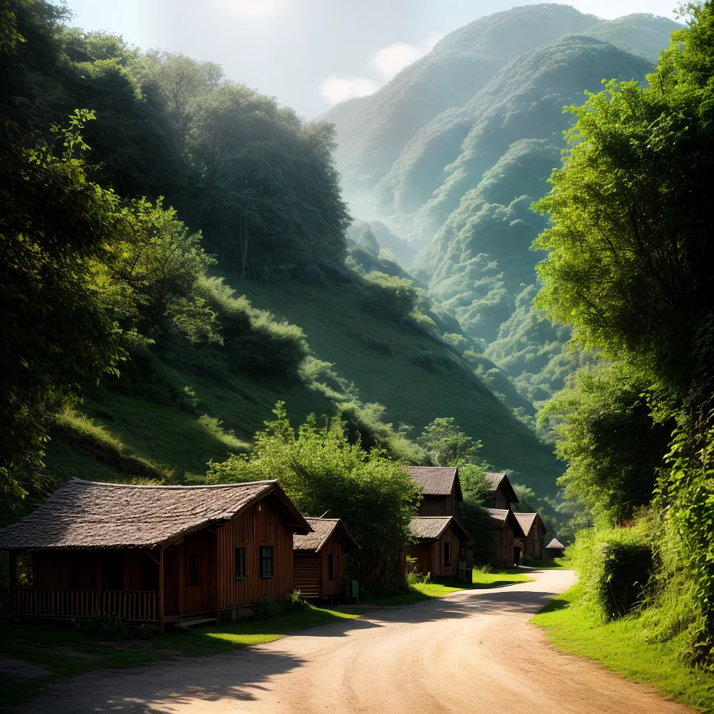 Descubra Qual o Significado de Sonhar com uma Aldeia 3 Fotos aldeia natureza simplicidade comunidade