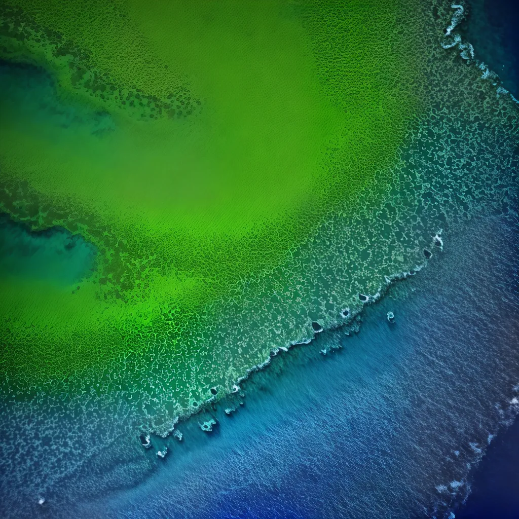 Fotos alga azul verde microscopio beleza