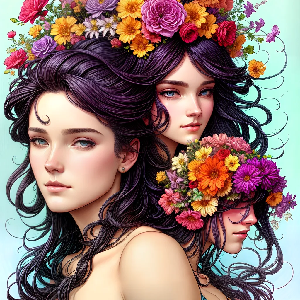 Fotos amanda flores coloridas letras