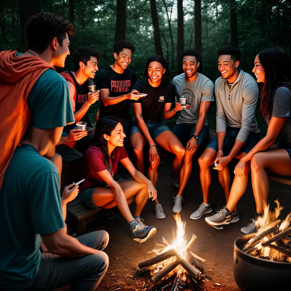Sonhar com Amigos: O que Significa ver Pessoas Conhecidas em Sonhos 4 Fotos amigos fogueira charadas vinculo