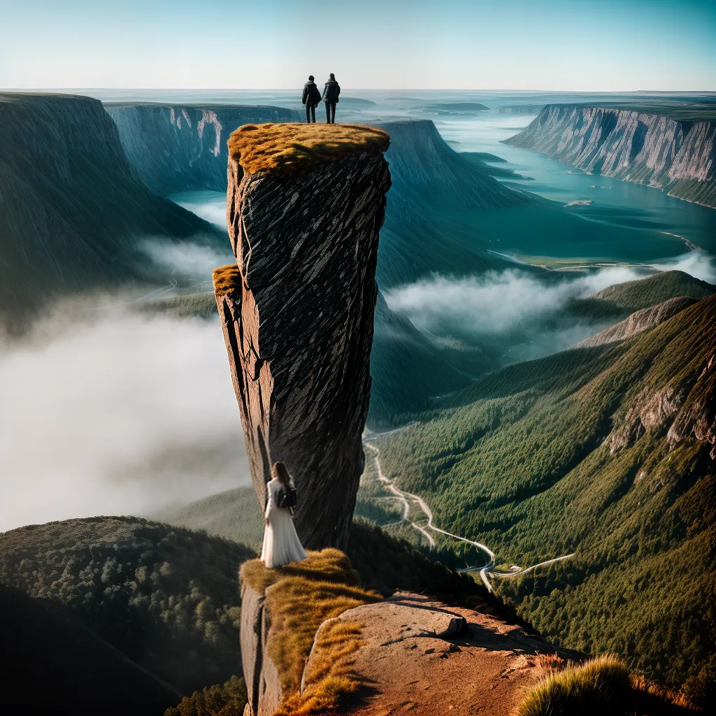 Sonhar com Amores, Paixões e Relacionamentos - Desvendando seus sentimentos 3 Fotos amor aventura paisagem cliff