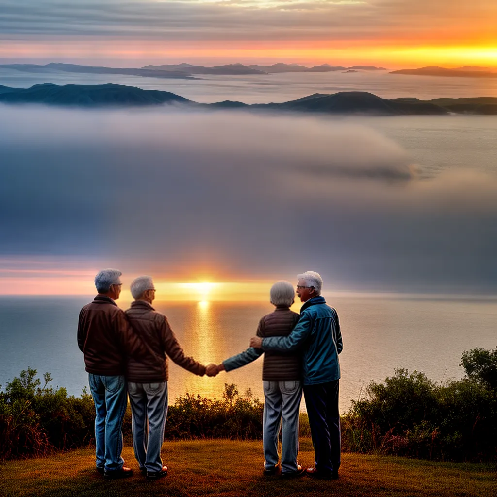 Fotos amor eterno casal por do sol