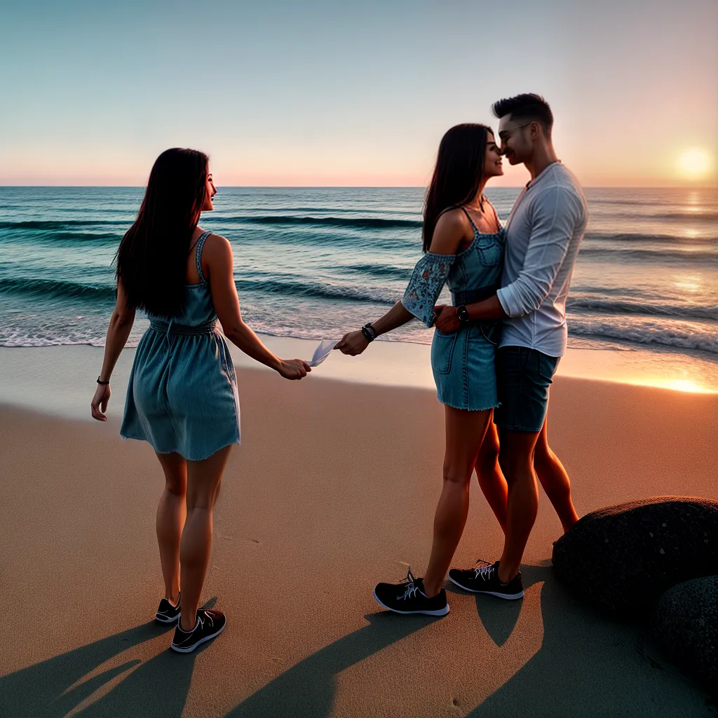 Incondicionalmente Surpreendente: O que Significa Sonhar com Amor Verdadeiro? 5 Fotos amor praia por do sol 2