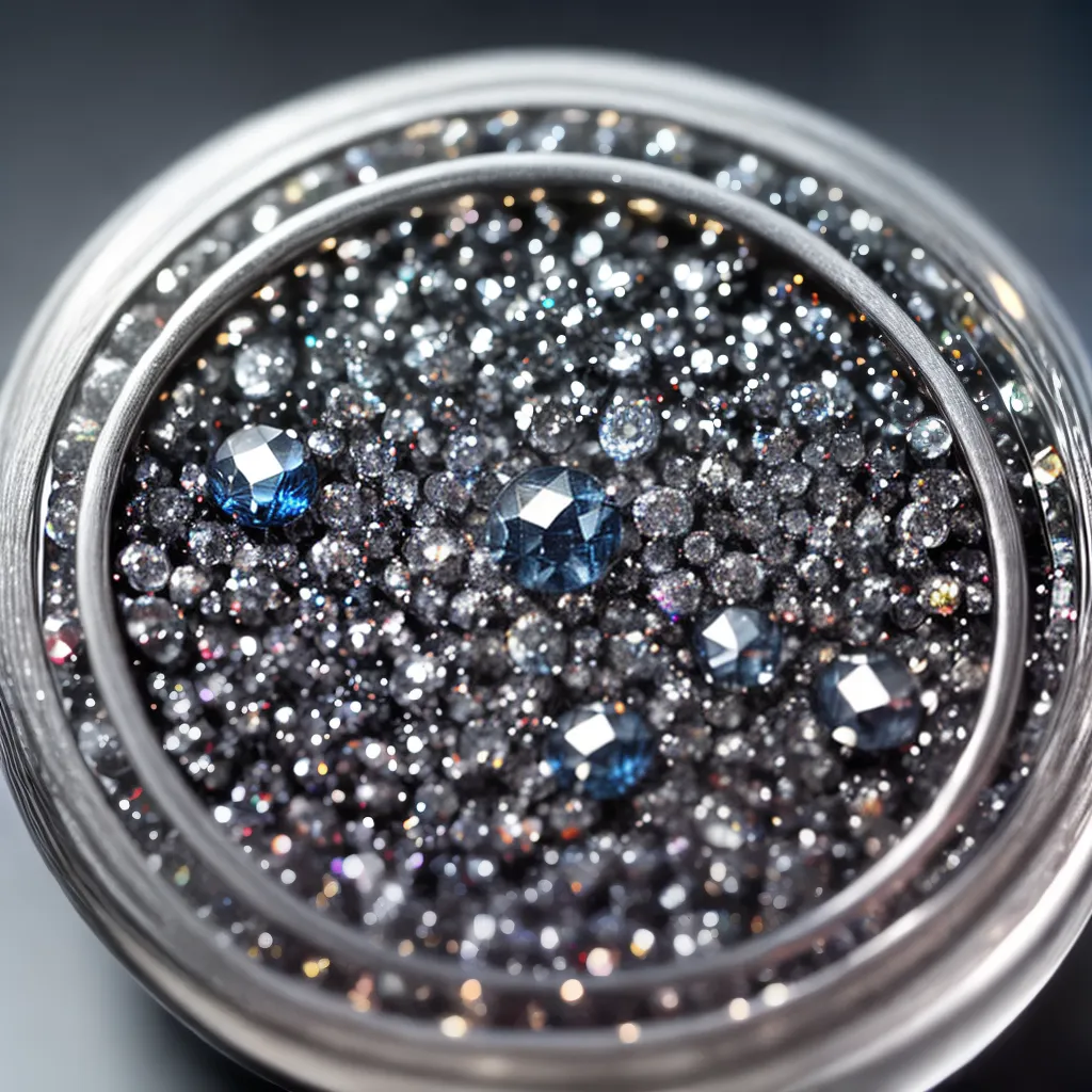Fotos anel diamante brilhante gemas fundo escuro