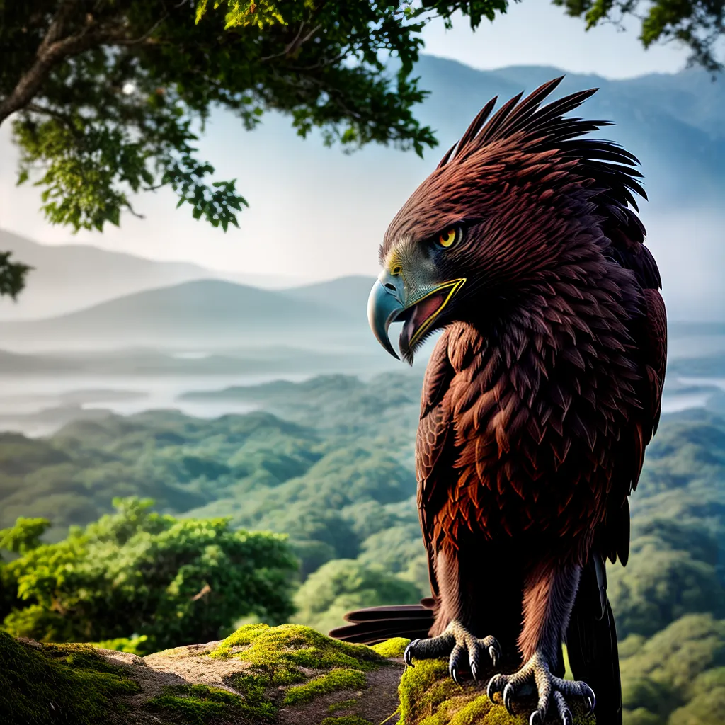 Fotos animais perchados simbolismo jungla