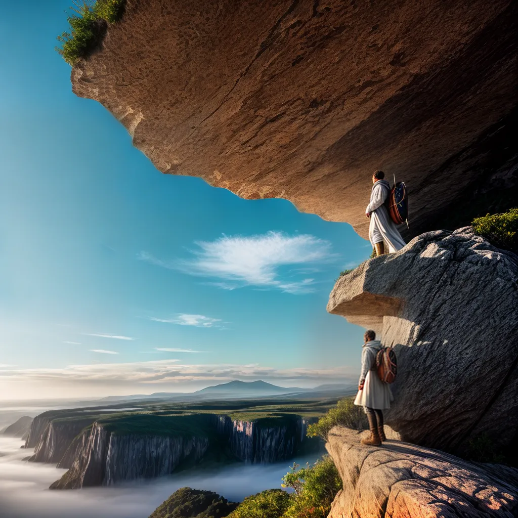 Descubra o Significado de Sonhar com Anjos na Aventura 5 Fotos anjo cliff paisagem guia aventura