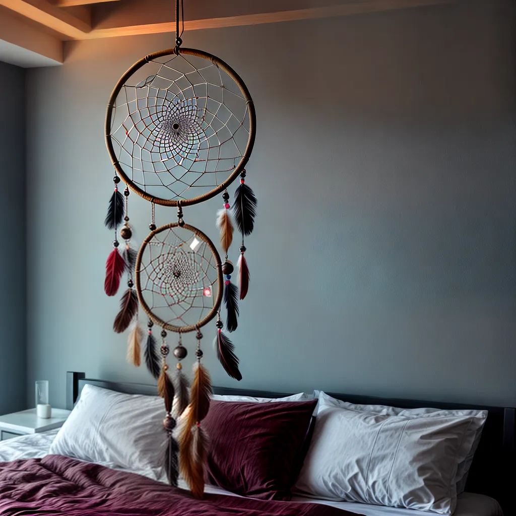 Fotos apanhador sonhos cama 31