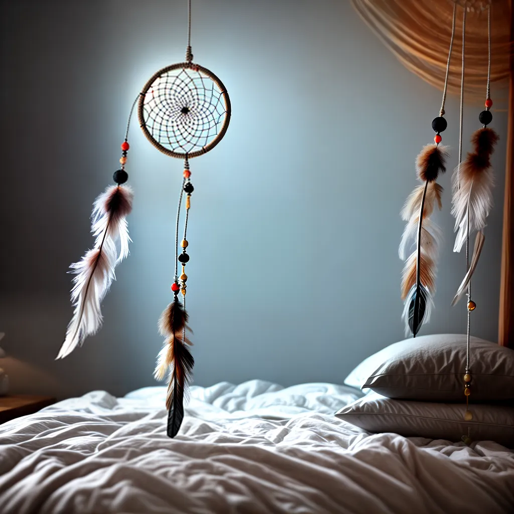 Fotos apanhador sonhos cama 33