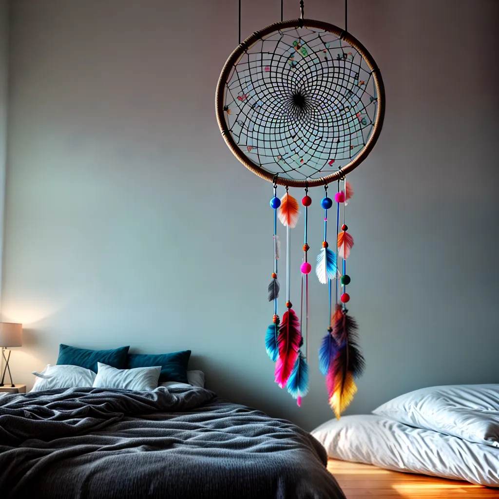 Desenvolvimento do Subconsciente: Qual o Significado dos Sonhos? 6 Fotos apanhador sonhos cama colorido 8