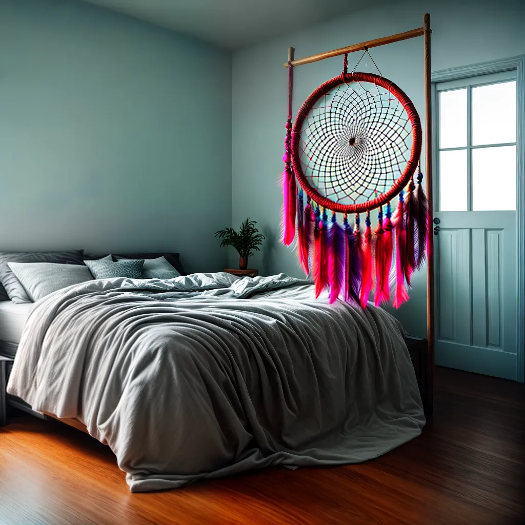 O Fascinante Significado dos Sonhos mais Comuns e suas Interpretações 3 Fotos apanhador sonhos cama cores 1