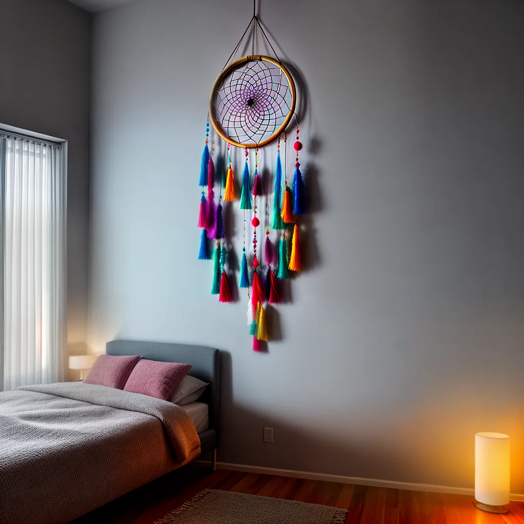 Descoberta e Variedade: Explorando os Profundos Significados dos Sonhos 6 Fotos apanhador sonhos cama cores 2