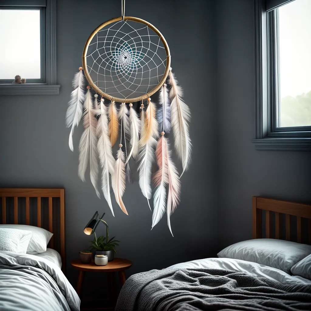 Fotos apanhador sonhos cama dormindo 18