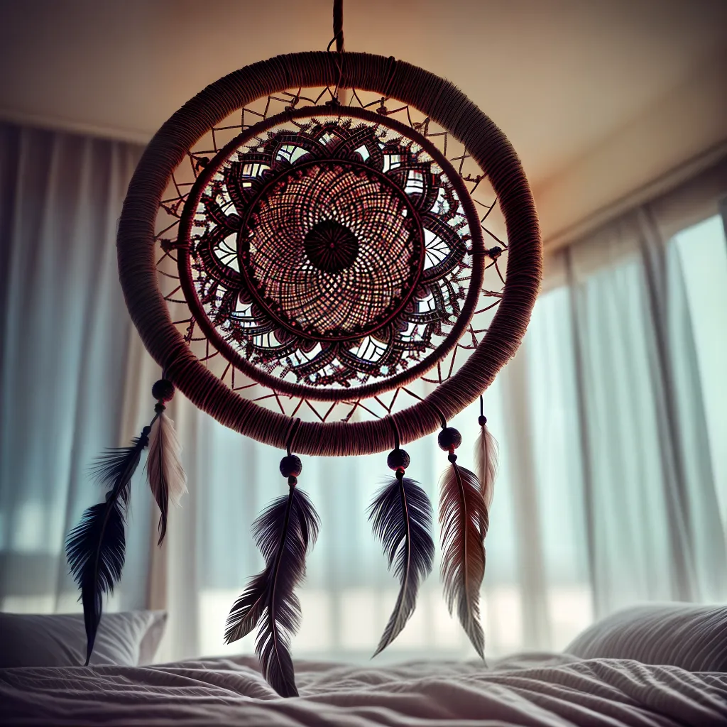 Fotos apanhador sonhos cama sabedoria