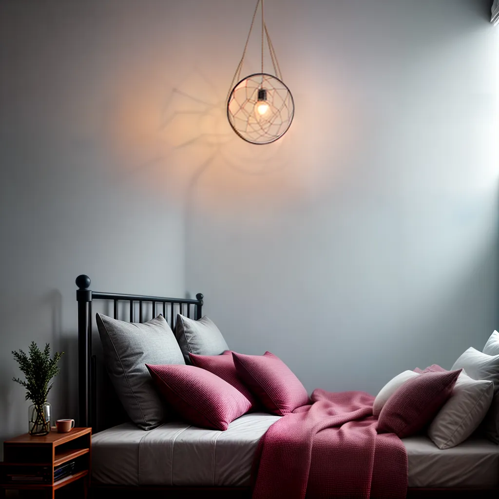 Fotos apanhador sonhos cama sonhos coloridos