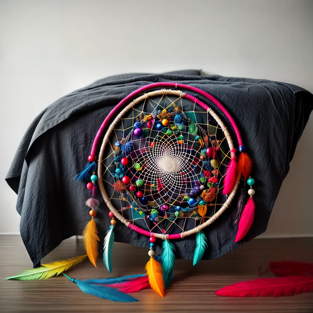 Significado Geral dos Sonhos: O Que Eles Podem Revelar? 5 Fotos apanhador sonhos colorido penas 12