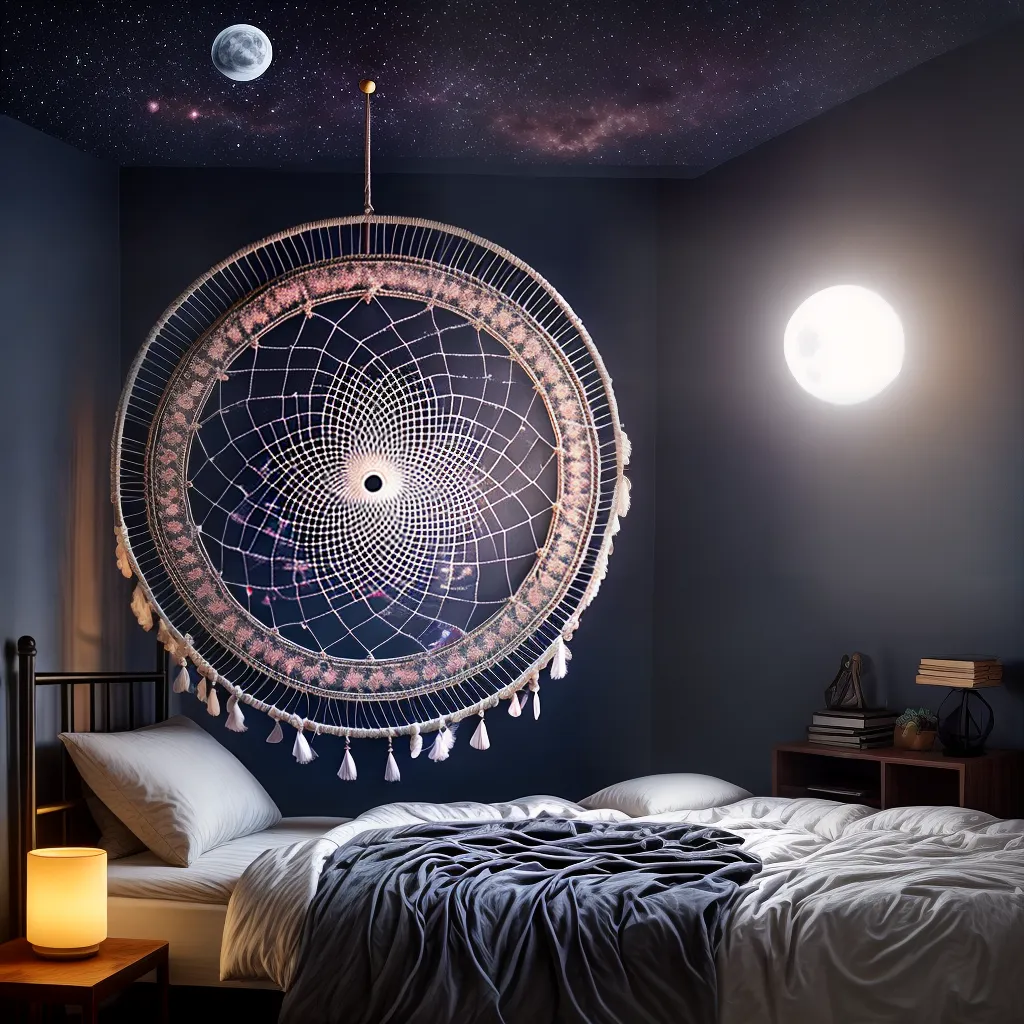 Fotos apanhador sonhos lua estrelas 5
