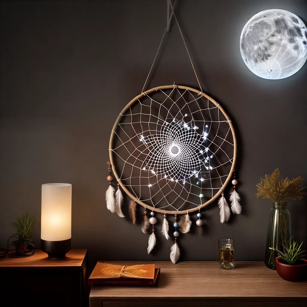 Surpreenda-se com os significados raros dos sonhos 6 Fotos apanhador sonhos lua estrelas animais 2