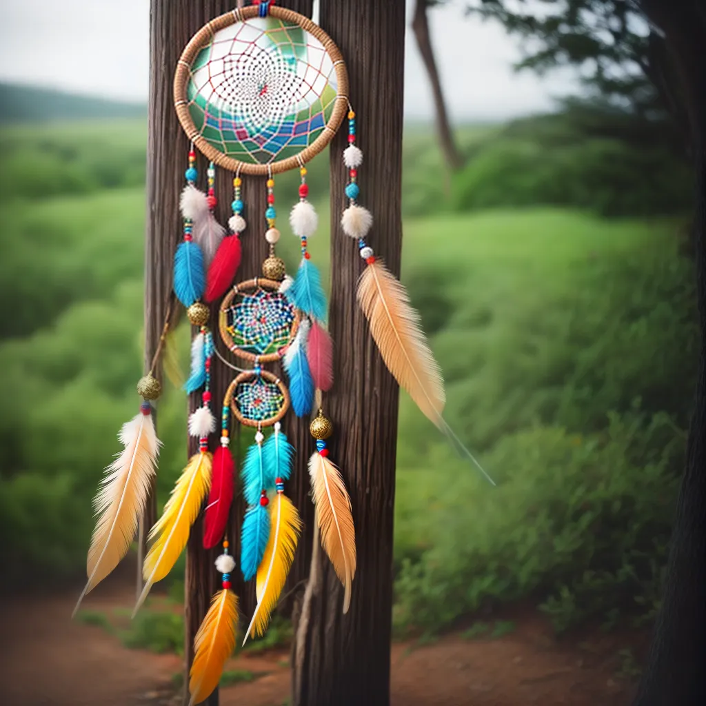 Polígono de Significados: Descubra o que seu Sonho Quer Dizer 3 Fotos apanhador sonhos pena beads 11