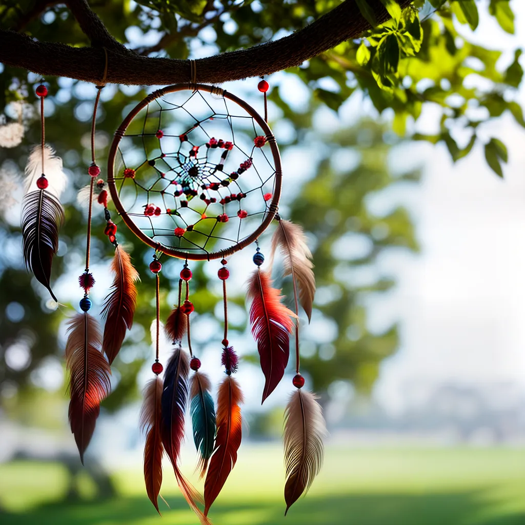 Interpretando os Sonhos: Símbolos e Significados 2 Fotos apanhador sonhos pena beads 34