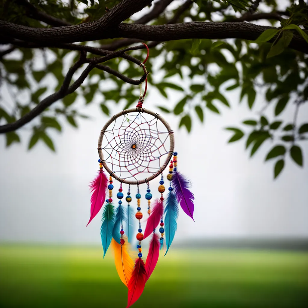 Esboçando Significados: Guia para Interpretar Sonhos 4 Fotos apanhador sonhos pena beads 35