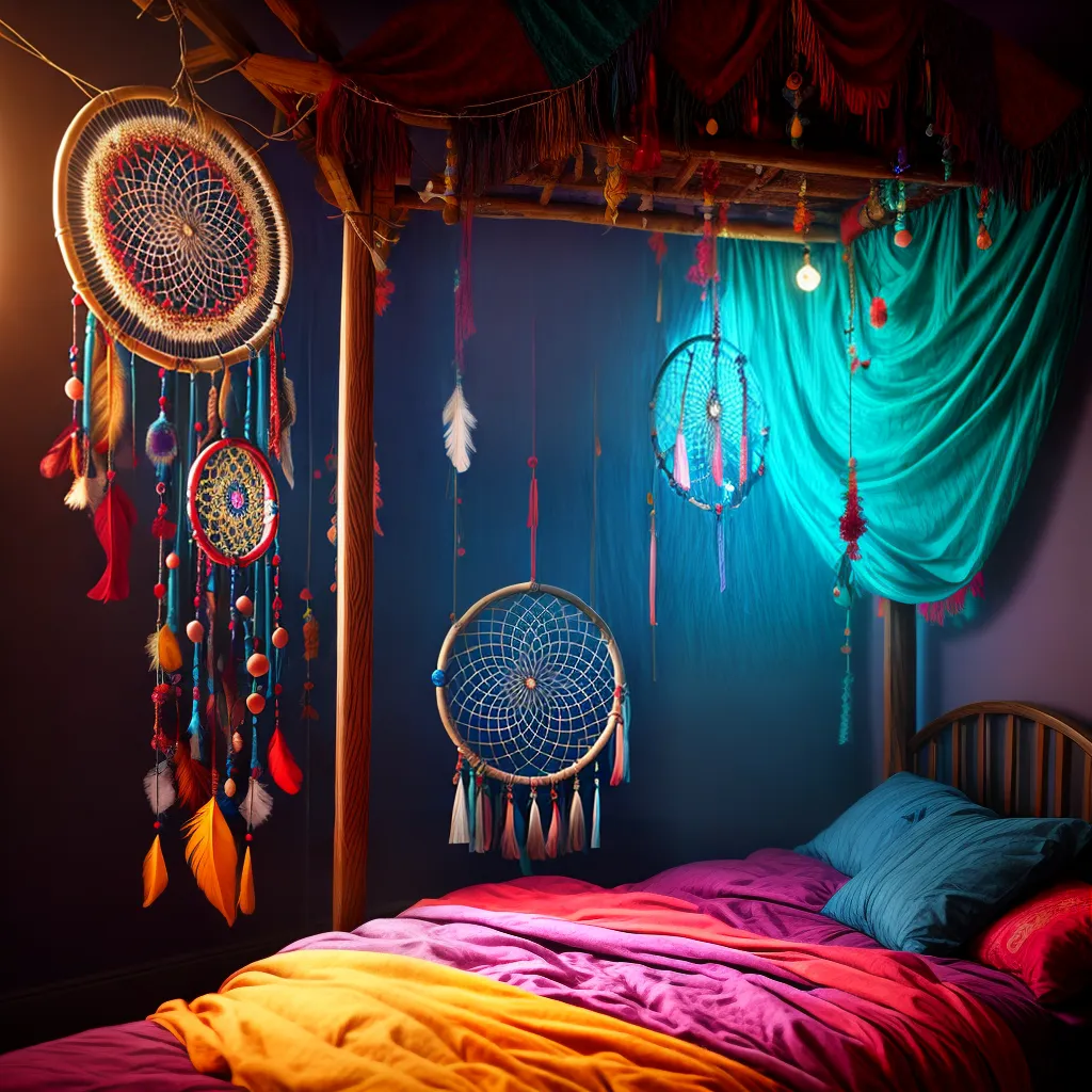 Desvendando o Mistério dos Sonhos: Descubra o Significado por Trás das Noites de Sono 9 Fotos apanhador sonhos pena colorido dormindo