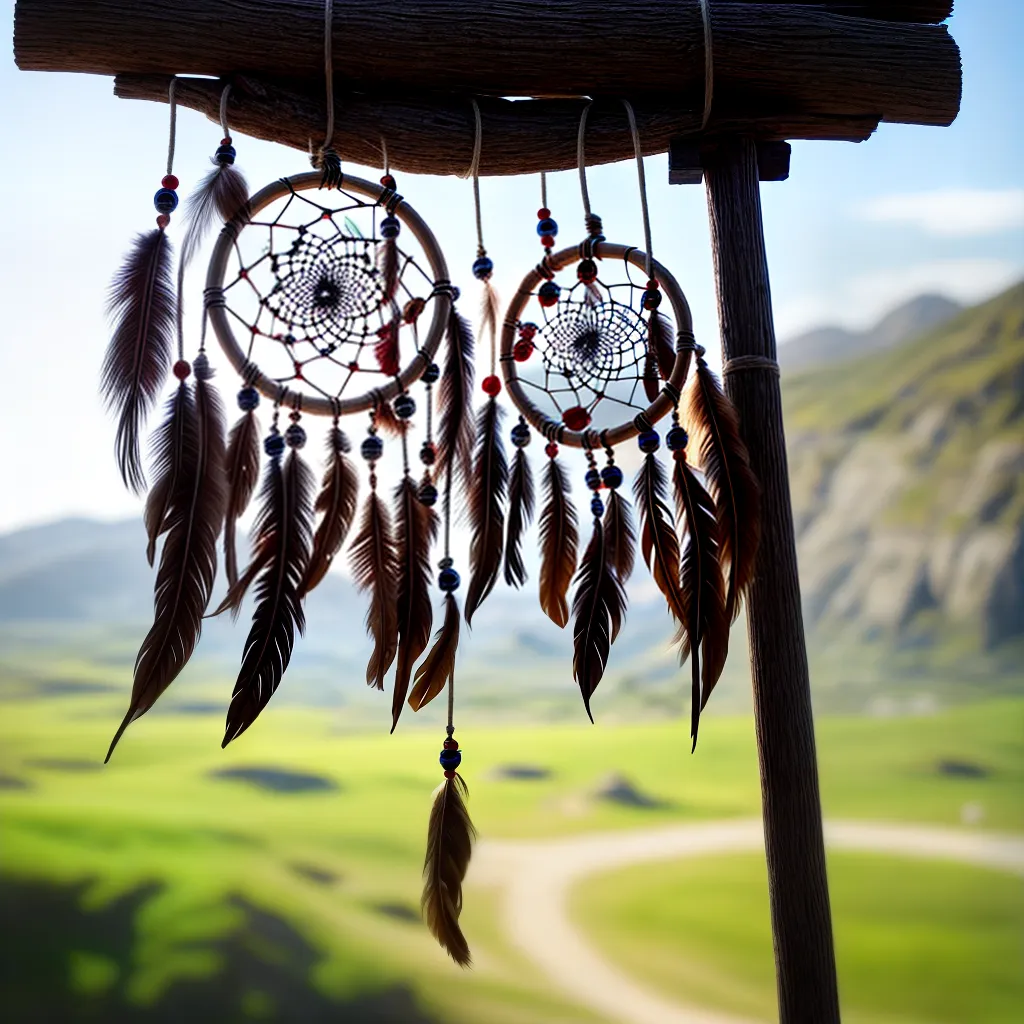 O significado de sonhar com um índio: entenda as mensagens do seu inconsciente 2 Fotos apanhador sonhos pena indigena natureza
