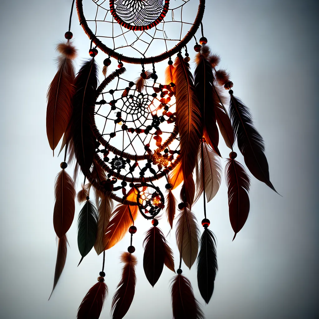 Descubra o Significado dos Seus Sonhos 6 Fotos apanhador sonhos pena teia beads 8