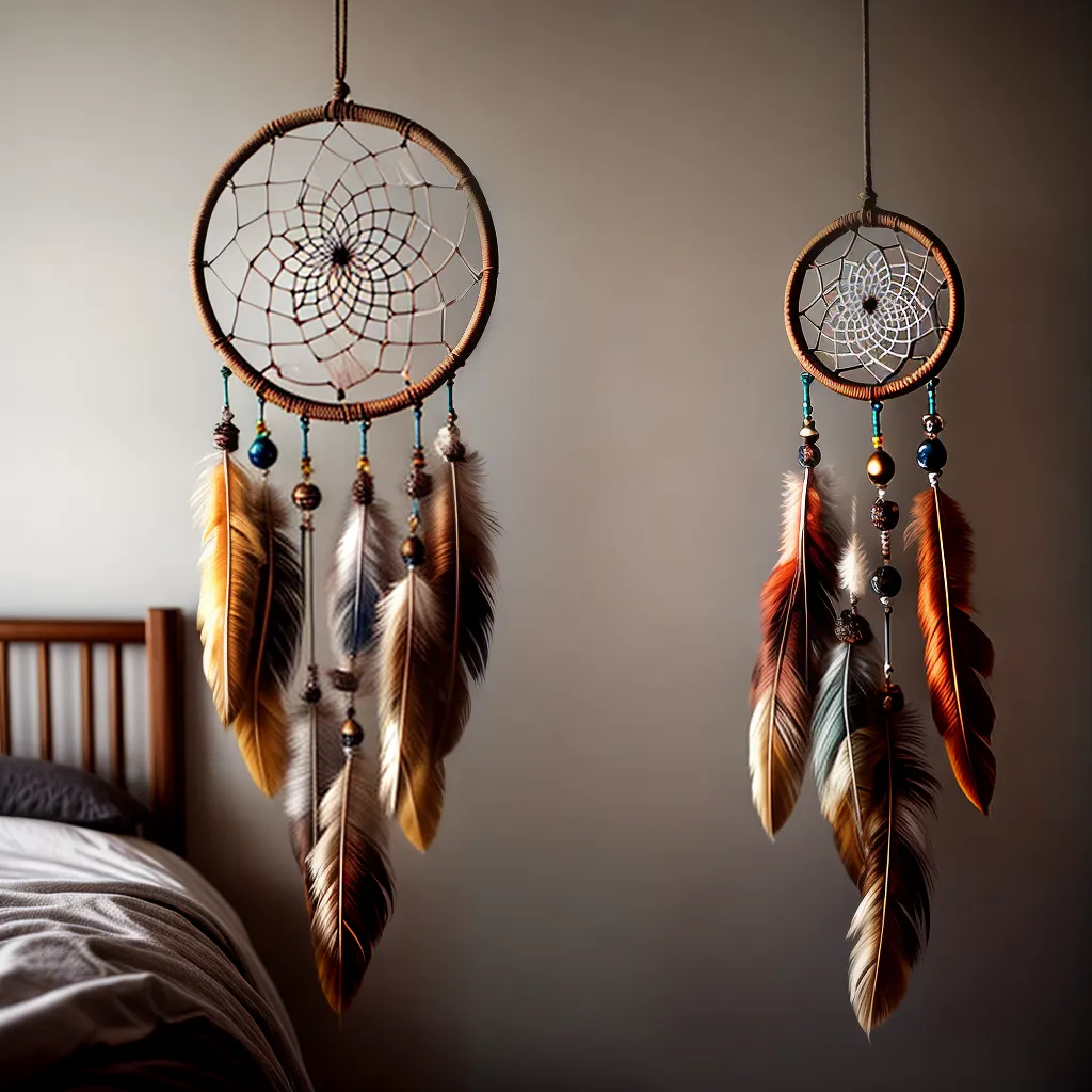 Chamado dos sonhos: o significado por trás das mensagens noturnas 6 Fotos apanhador sonhos penas beads 36