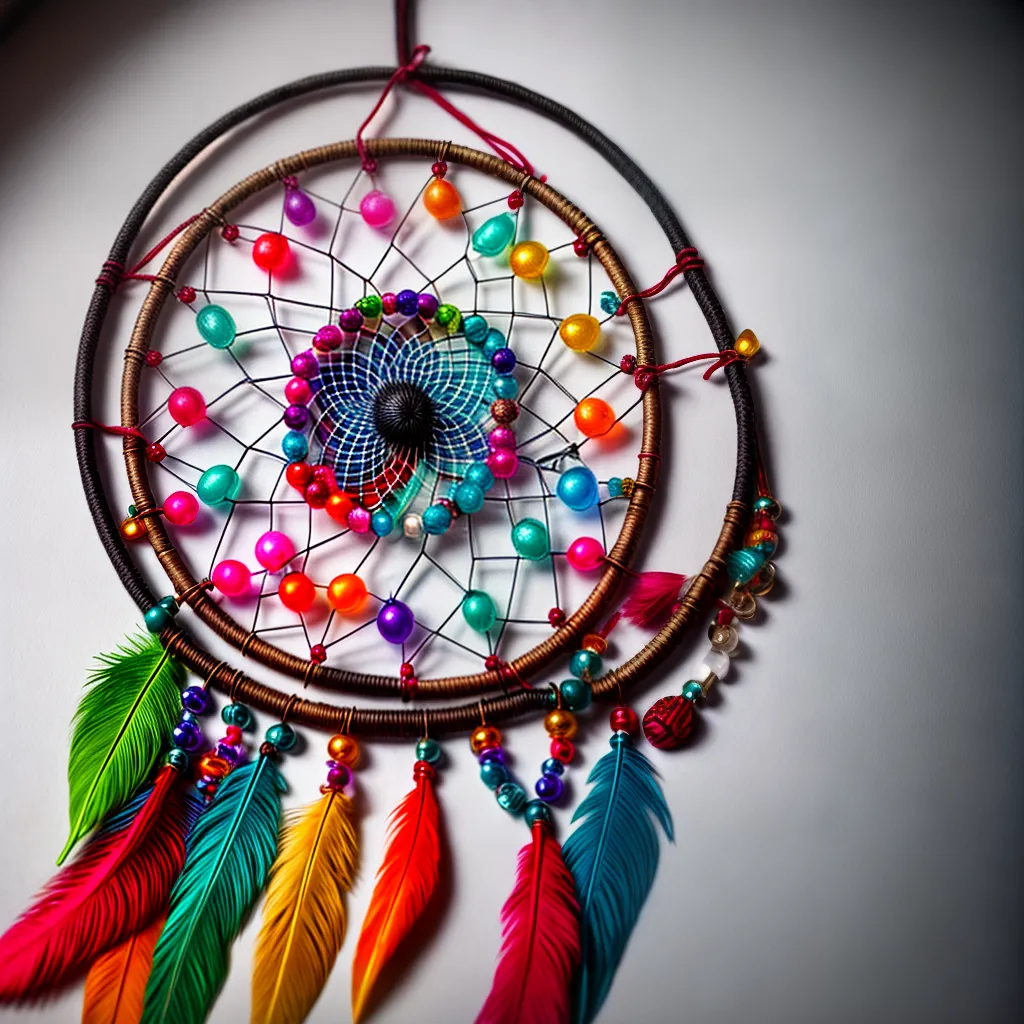 Interpretação de Sonhos: Descobrindo Significados Ocultos 6 Fotos apanhador sonhos penas beads 44