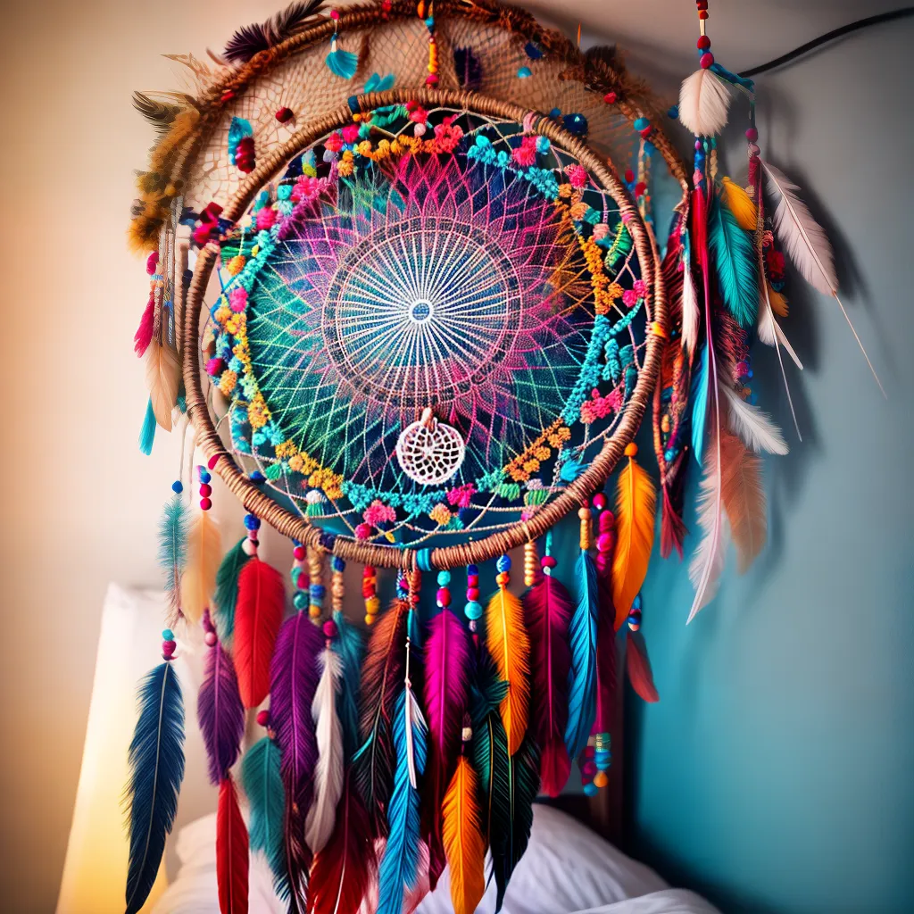 Descubra o Significado Real dos Sonhos 4 Fotos apanhador sonhos penas beads 50