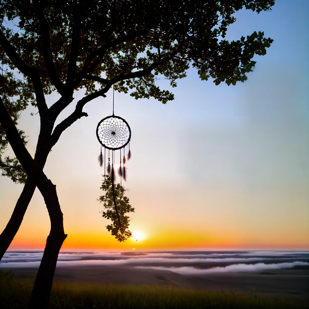 O universo dos sonhos: Significados e mensagens 2 Fotos apanhador sonhos por do sol 46