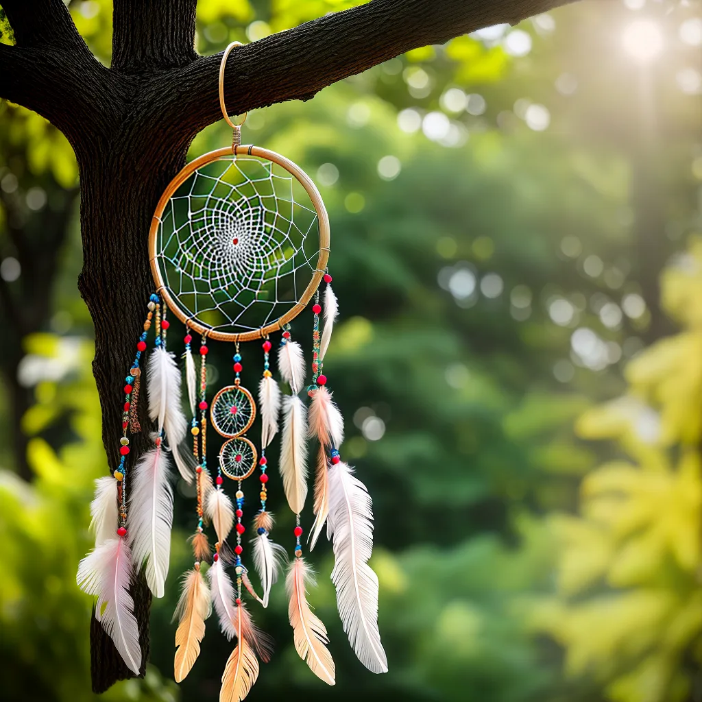 Diversidade de símbolos nos sonhos: um olhar sobre o universalismo 5 Fotos apanhador sonhos ramo pena beads 11