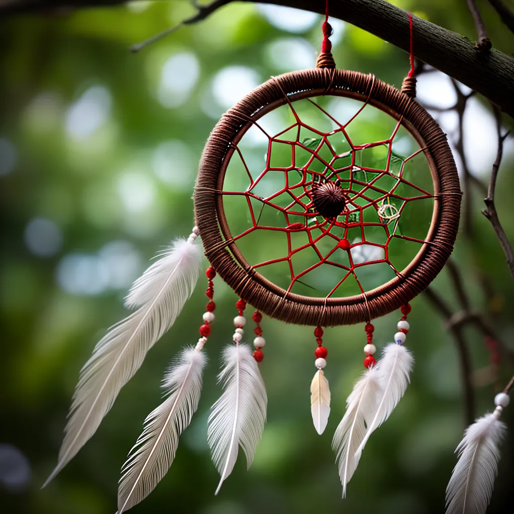 Harmonização de sonhos: Entenda o que significa 3 Fotos apanhador sonhos ramo pena beads 8