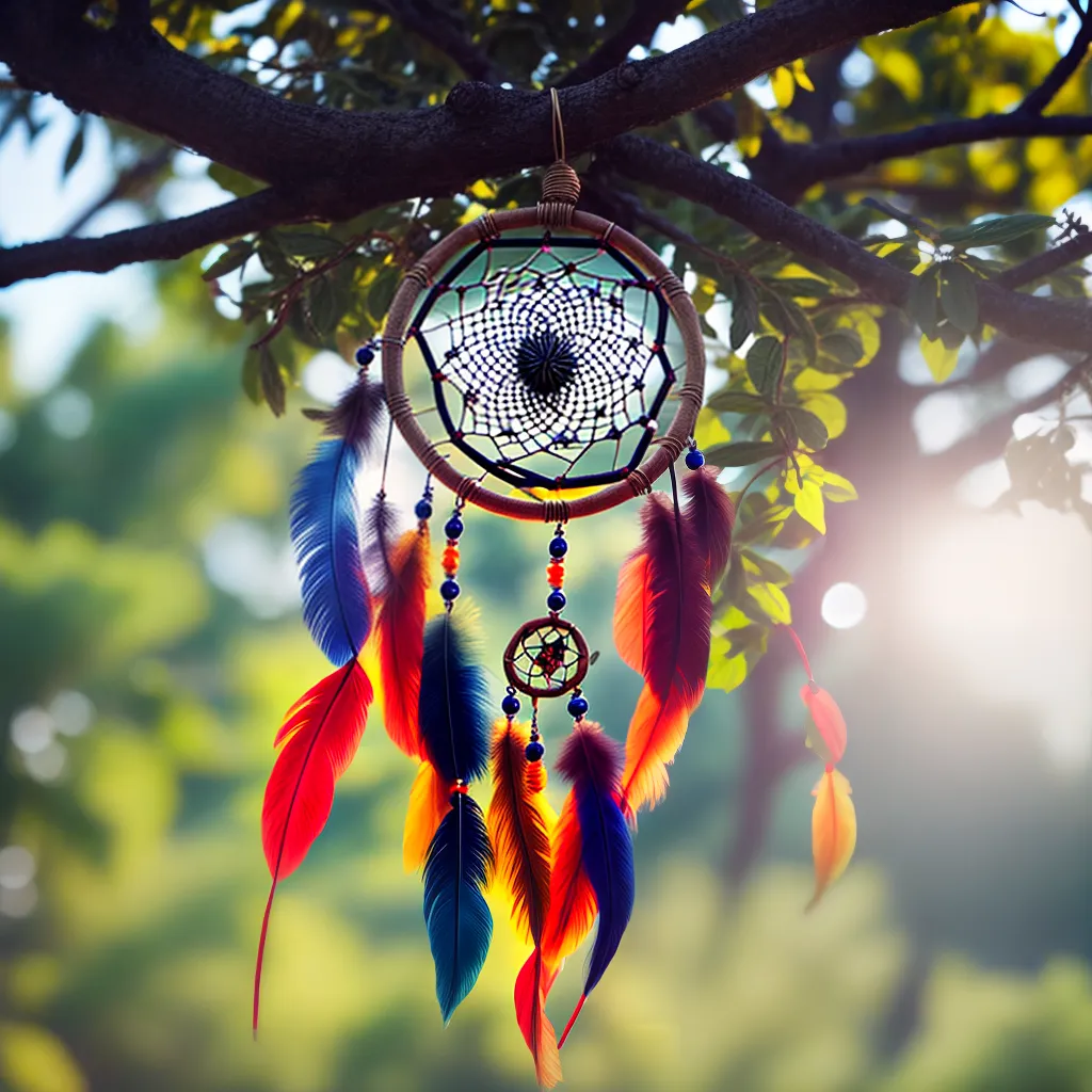 O Que o Seu Sonho Quer Dizer? Entenda a Simbologia! 5 Fotos apanhador sonhos ramo penas beads 43