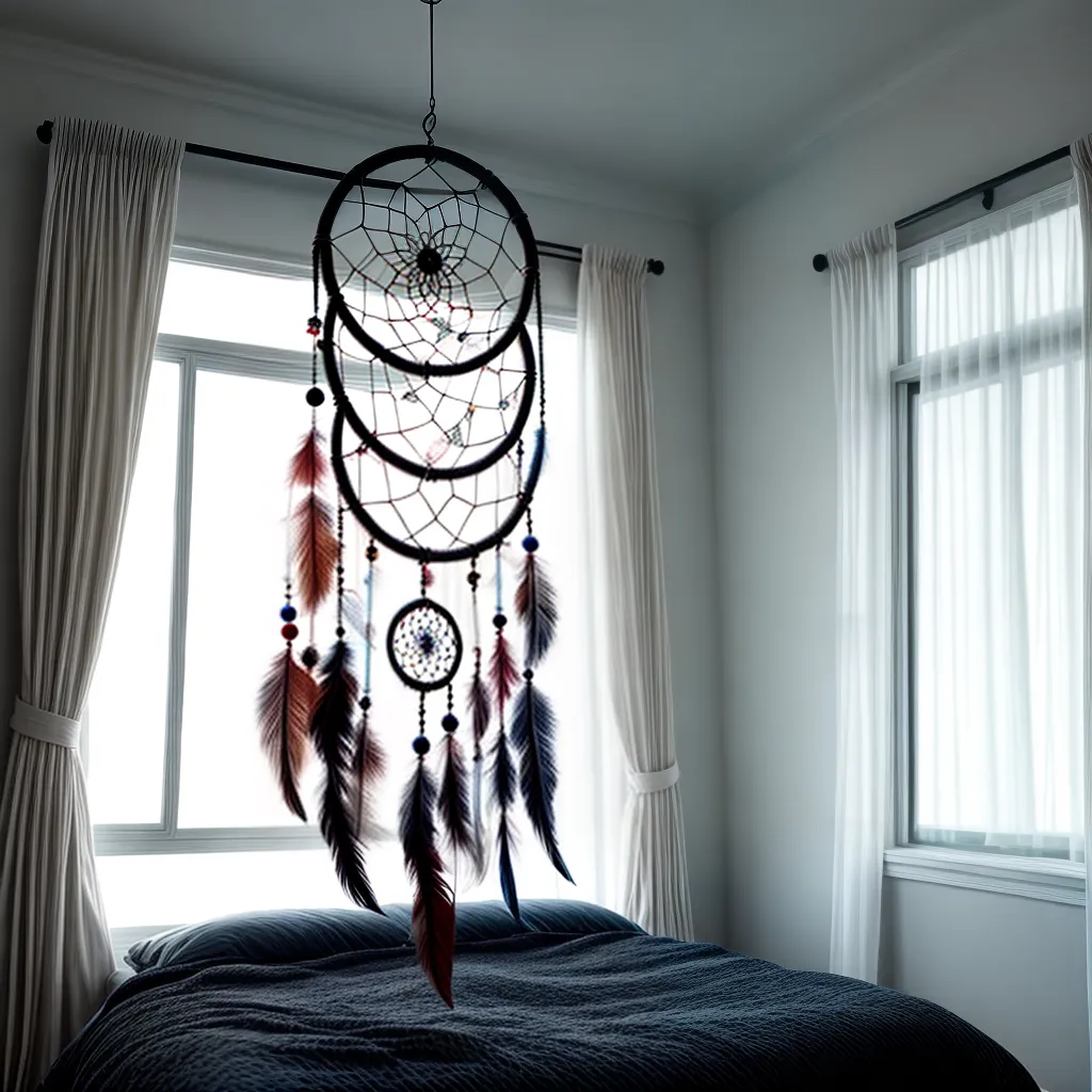 Fotos apanhador sonhos simbolos cama 21