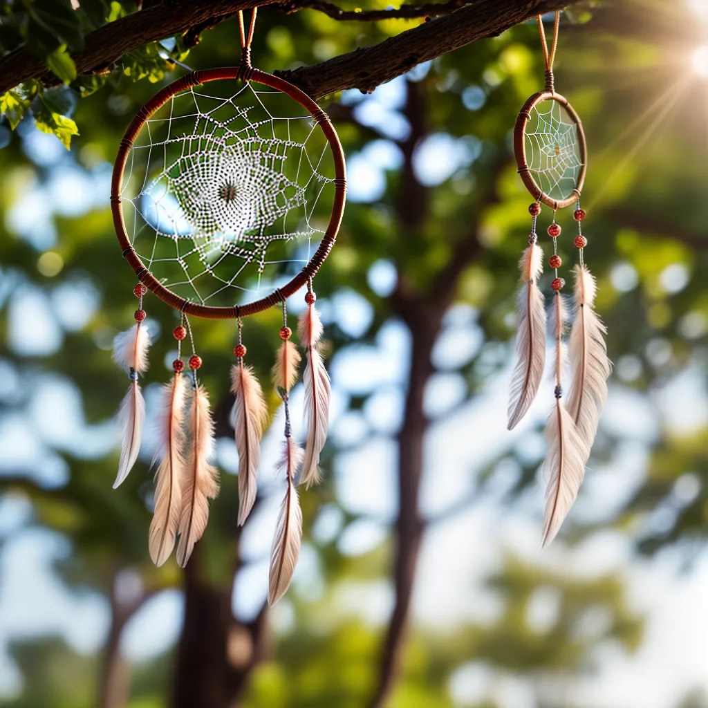 Explorando os Fragmentos dos Sonhos: Decifrando o Significado 3 Fotos apanhador sonhos sol brilho 1